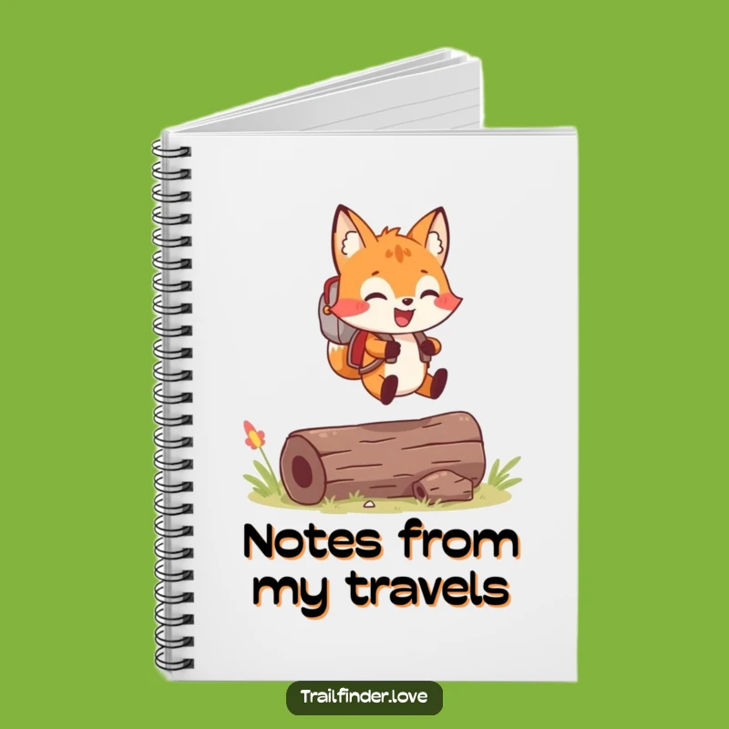 Funny Fox Adventure Notebook: Jot Down Your Expedition Plans
